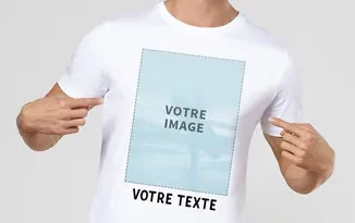 t-shirt-homme-photo-et-texte-personnalise